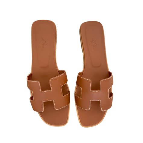 pre owned hermes oran|Pre Owned Hermès Oran Sandals .